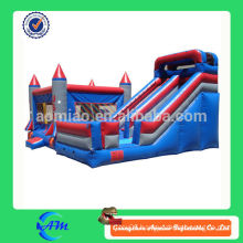 cheap high quality inflatable bouncy castle with slide